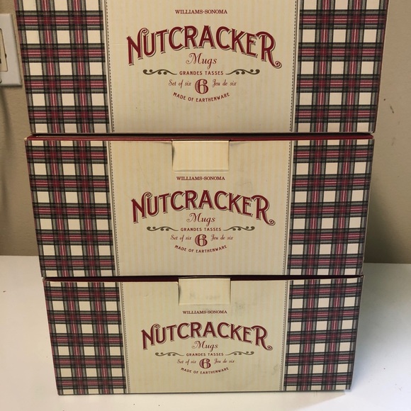 Williams Sonoma Nutcracker Mugs set of 6 - 2 of 3 - Picture 5 of 5
